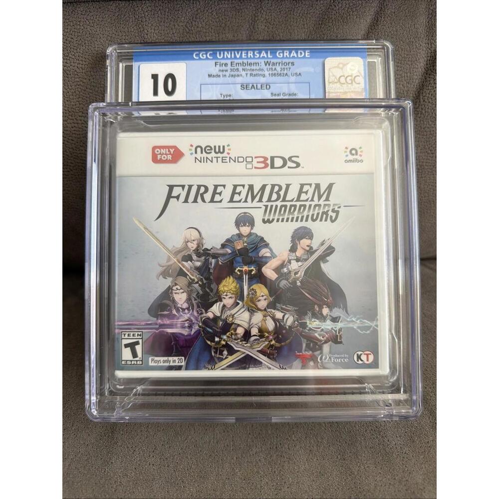 GRADED CGC 10 A++ Nintendo 3DS Fire Emblem Warriors *1st Print*